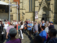 Sankt Crescentius on Tour in Osnabrück (Foto: Karl-Franz Thiede)